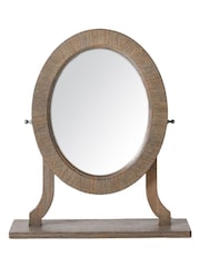 Gallery Home Natural Mystina Dressing Table Mirror - Image 4 of 4