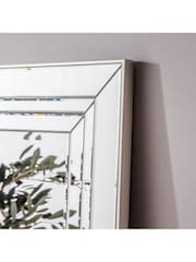 Gallery Home Silver Knaptown Leaner Mirror - Image 2 of 3