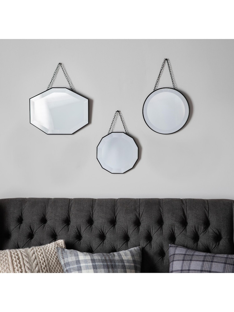 Gallery Home Silver Hainly Scatter Mirror - Image 1 of 3