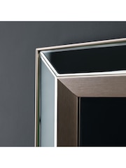 Gallery Home Silver Madron Rectangle Mirror - Image 2 of 4