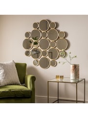 Gallery Home Gold Wallison Circles Mirror - Image 1 of 4