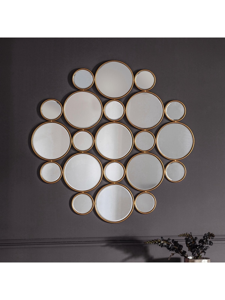 Gallery Home Gold Wallison Circles Mirror - Image 2 of 4