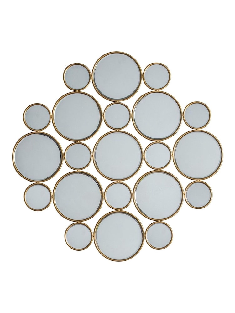 Gallery Home Gold Wallison Circles Mirror - Image 4 of 4