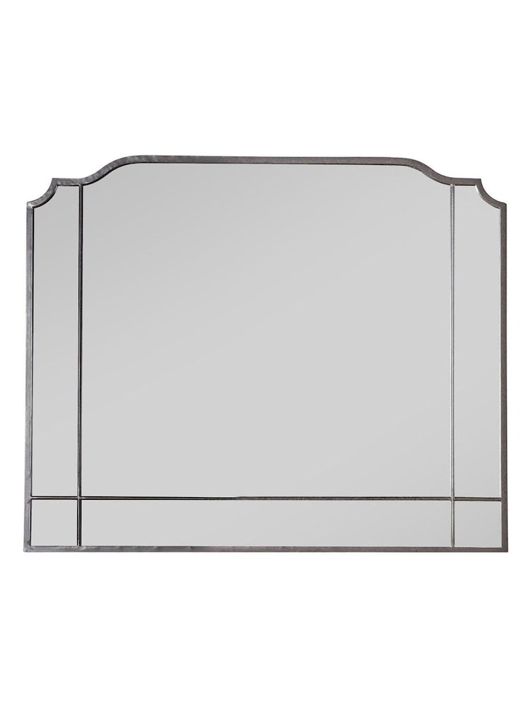 Gallery Home Grey Wardstone Overmantel Mirror - Image 2 of 2