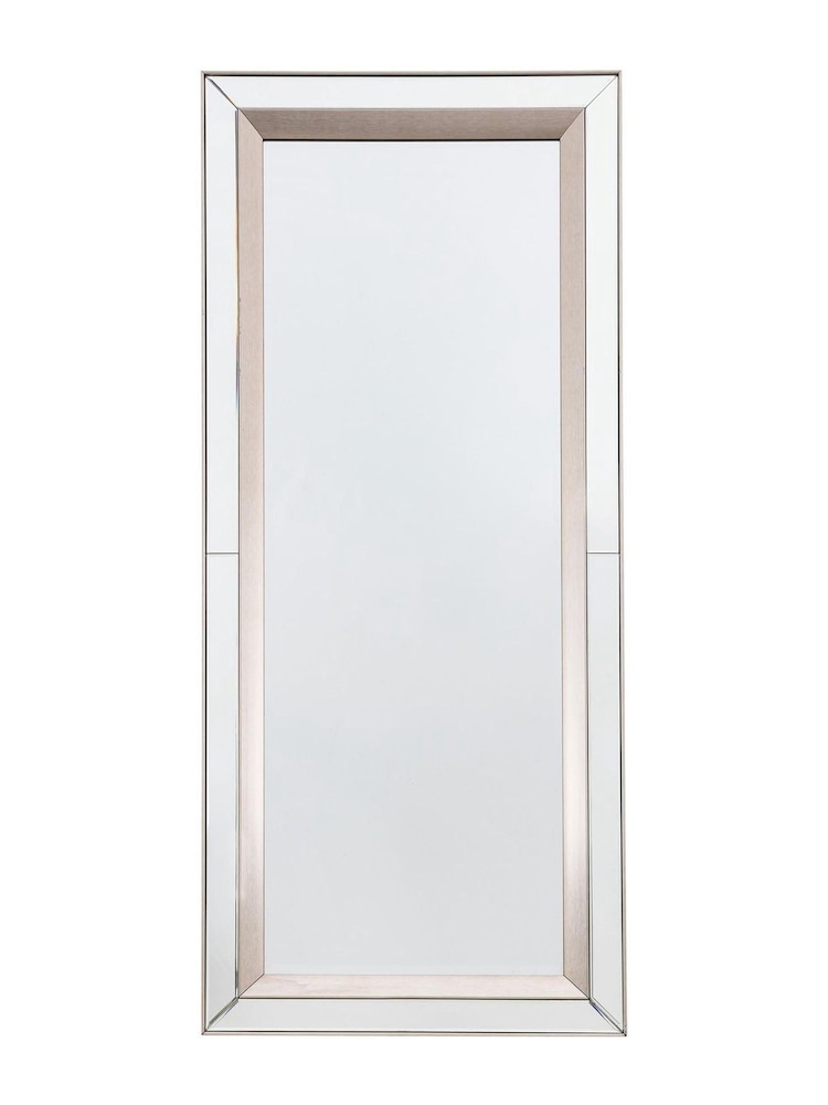 Gallery Home Silver Madron Leaner Mirror - Image 5 of 5