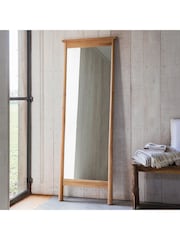 Gallery Home Light Wood Wyland Cheval Mirror - Image 1 of 3