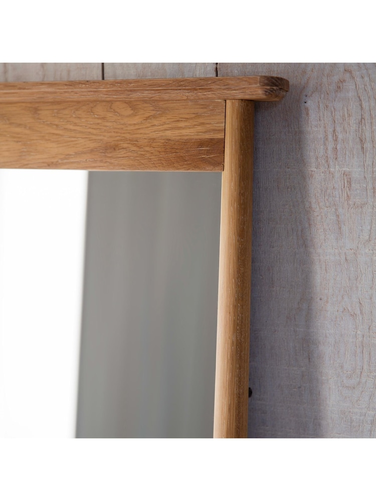 Gallery Home Light Wood Wyland Cheval Mirror - Image 2 of 3