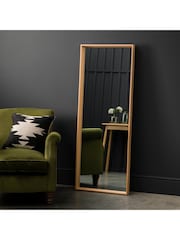 Gallery Home Light Wood Comesta Mirror Long Oak - Image 1 of 6
