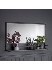 Gallery Home Grey Emrick Overmantel Mirror - Image 1 of 3