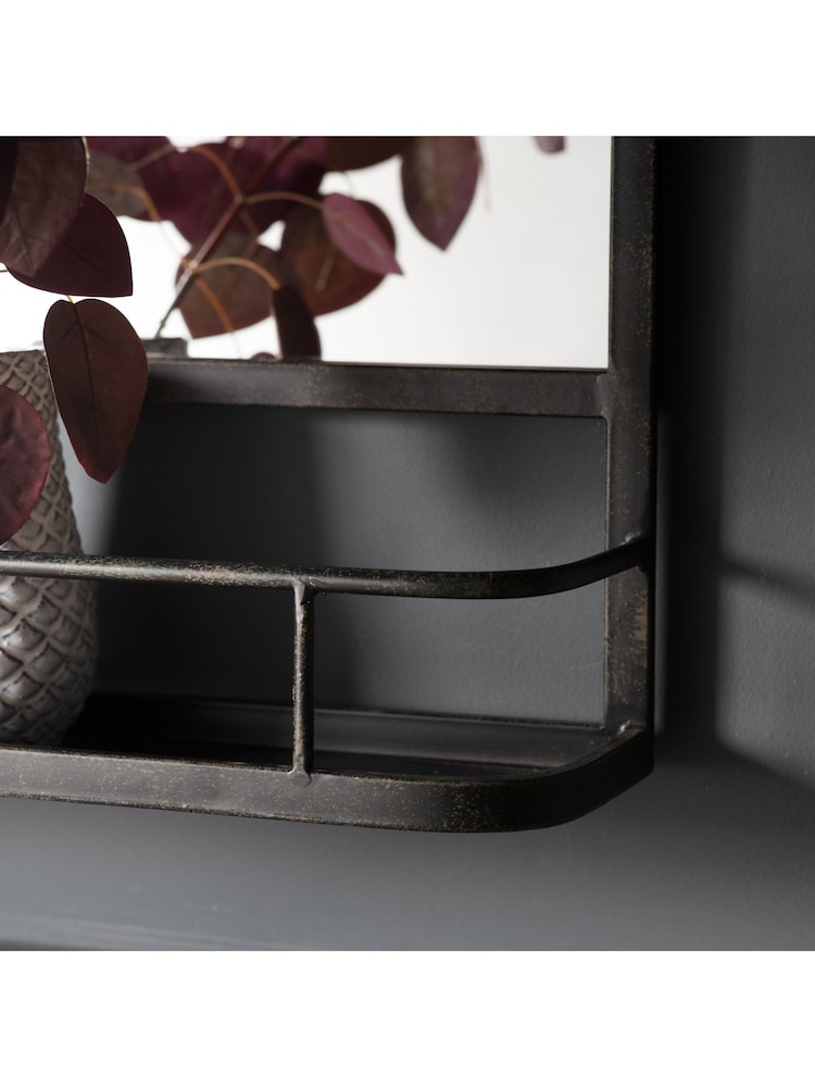 Gallery Home Grey Emrick Overmantel Mirror - Image 2 of 3