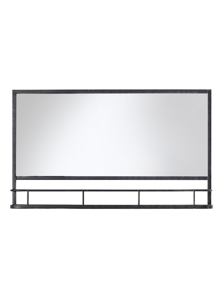 Gallery Home Grey Emrick Overmantel Mirror - Image 3 of 3