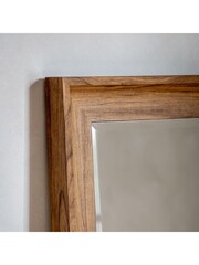 Gallery Home Light Wood Fraisner Leaner Mirror - Image 3 of 4