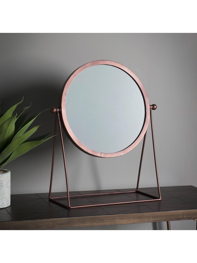Gallery Home Copper Webern Mirror - Image 1 of 4