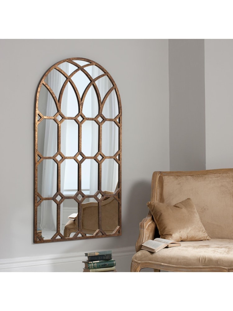 Gallery Home Bronze Khadora Mirror - Image 1 of 3 Gallery Home Bronze Khadora Mirror - Image 1 of 3