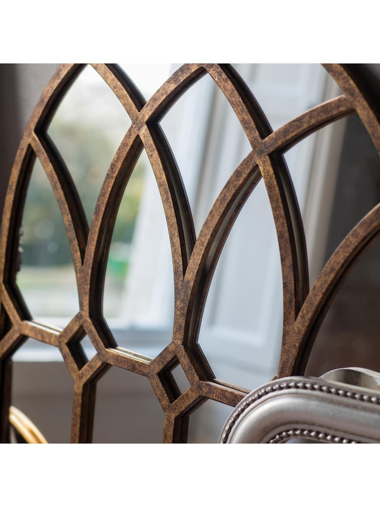 Gallery Home Bronze Khadora Mirror - Image 2 of 3 Gallery Home Bronze Khadora Mirror - Image 2 of 3