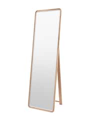 Gallery Home Light Wood Kingsmere Cheval Mirror - Image 4 of 5