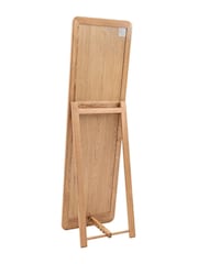 Gallery Home Light Wood Kingsmere Cheval Mirror - Image 5 of 5