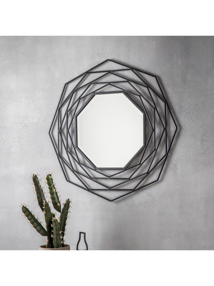 Gallery Home Black Estoria Mirror - Image 1 of 3