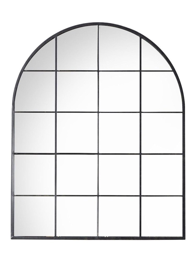 Gallery Home Black Hampford Arch Mirror - Image 3 of 3 Gallery Home Black Hampford Arch Mirror - Image 3 of 3