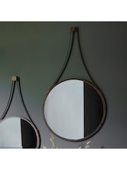 Gallery Home Bronze Broadway Round Mirror - Image 1 of 7