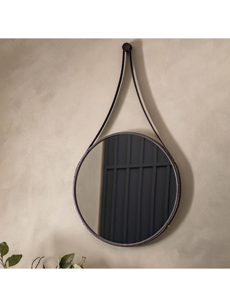 Gallery Home Bronze Broadway Round Mirror - Image 2 of 7