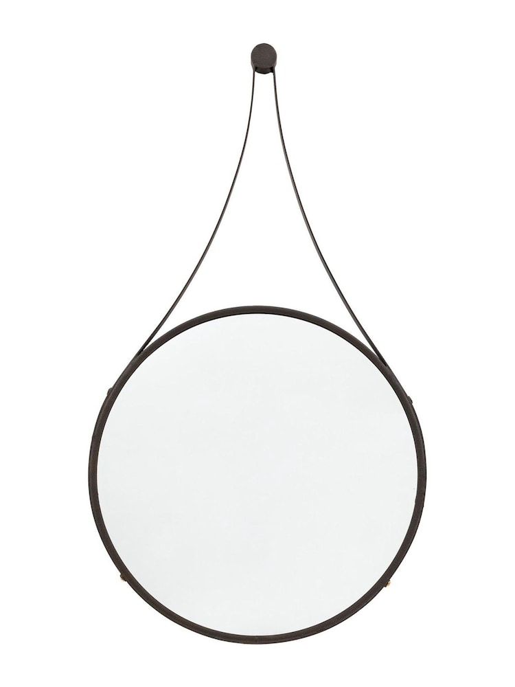 Gallery Home Bronze Broadway Round Mirror - Image 7 of 7 Gallery Home Bronze Broadway Round Mirror - Image 7 of 7