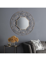 Gallery Home Gold Andromere Mirror - Image 1 of 6