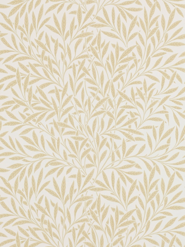 Morris & Co Willow Buff Friends A4 Sample Wallpaper - Image 1 of 1