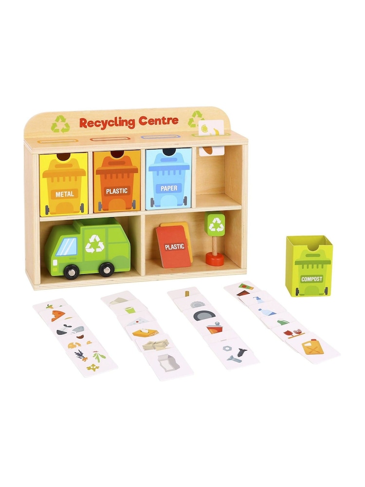 Tooky Toy Wooden Recycling Centre - Image 1 of 3