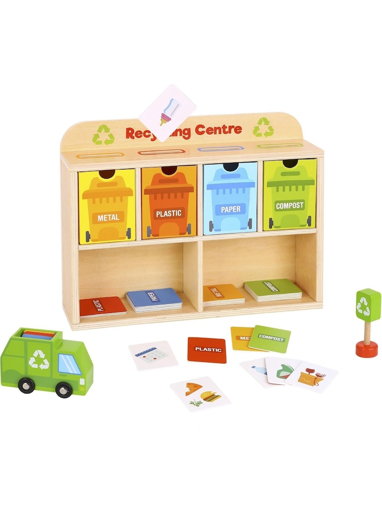 Tooky Toy Wooden Recycling Centre - Image 3 of 3 Tooky Toy Wooden Recycling Centre - Image 3 of 3