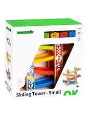 Tooky Toy Small Wooden Sliding Tower - Image 1 of 3