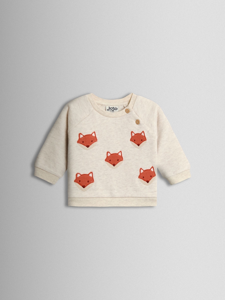 JoJo Maman Bébé Sweatshirt & Trouser Set - Imagen 2 de 6