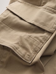 Tan Brown Wide Cargo Trousers (3mths-7yrs) - Image 3 of 4