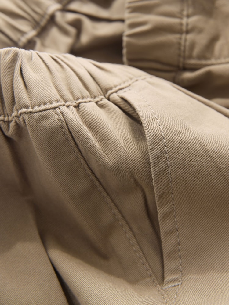 Tan Brown Wide Cargo Trousers (3mths-7yrs) - Image 4 of 4