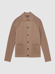 Reiss Camel Brown Fitzgerald Shirt - Image 2 of 7