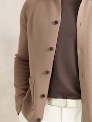 Reiss Camel Brown Fitzgerald Shirt - Image 5 of 7