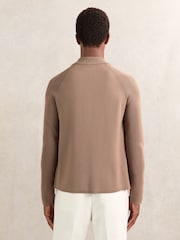 Reiss Camel Brown Fitzgerald Shirt - Image 6 of 7