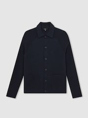 Reiss Navy Blue Fitzgerald Shirt - Image 2 of 6