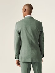 Skopes grey Tailored Fit Calvados Linen Blend Suit Jacket - Image 2 of 7