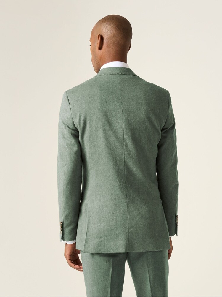 Skopes grey Tailored Fit Calvados Linen Blend Suit Jacket - Image 2 of 7