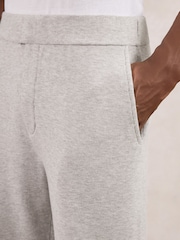 Weiches Grau - Reiss Arthur Tapered Knitted Trousers - Bild 3 von 5