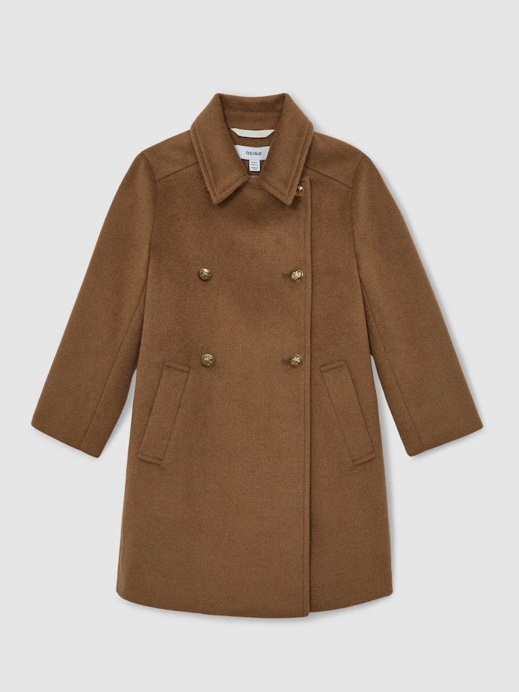 Reiss Camel Mabel Coat - Image 2 of 5