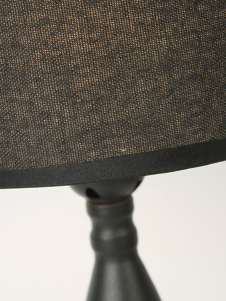 Searchlight Black Lumin Arc Table Lamp - Image 2 of 4