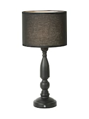 Searchlight Black Lumin Arc Table Lamp - Image 3 of 4