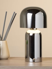 Searchlight Chrome Bellota Table Lamp - Image 1 of 4
