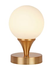 Searchlight Gold Lumière Globe Table Lamp - Image 2 of 4