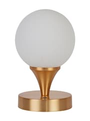 Searchlight Gold Lumière Globe Table Lamp - Image 3 of 4