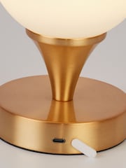 Searchlight Gold Lumière Globe Table Lamp - Image 4 of 4