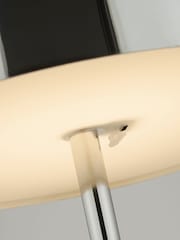 Searchlight Chrome Meridian Floor Lamp - Image 2 of 4