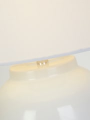 Searchlight Chrome and White Rechargeable LED Touch Solstice Table Lamp - Image 4 of 4